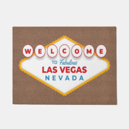 Willkommen bei Fabulous Las Vegas Nevada Doormat Fußmatte