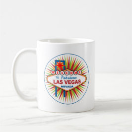 Willkommen bei Fabulous Las Vegas Nevada Kaffeetasse