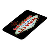 Willkommen bei Fabulous Las Vegas - Nevada Magnet (Linke Seite)
