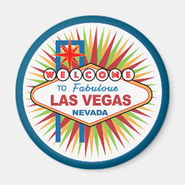 Willkommen bei Fabulous Las Vegas Nevada Magnet