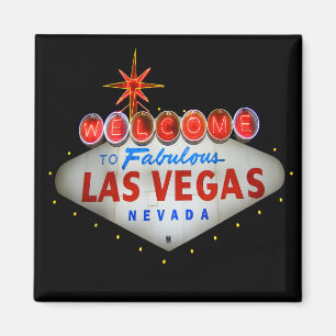 Willkommen bei Fabulous Las Vegas Nevada Magnet