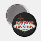 Willkommen bei Fabulous Las Vegas - Nevada Magnet (Vorderseite/Rückseite)