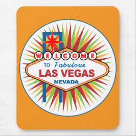 Willkommen bei Fabulous Las Vegas Nevada Mousepad
