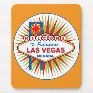 Willkommen bei Fabulous Las Vegas Nevada Mousepad