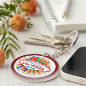 Willkommen bei Fabulous Las Vegas Nevada Schlüsselanhänger (Vorderseite rechts)