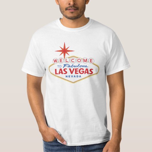 Willkommen bei Fabulous Las Vegas, Nevada T-Shirt (Vorderseite)