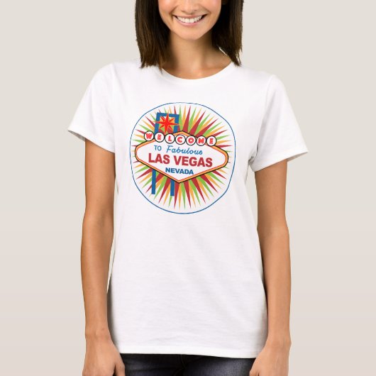 Willkommen bei Fabulous Las Vegas Nevada T-Shirt (Vorderseite)