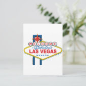 Willkommen bei Fabulous Las Vegas Postkarte (Stehend Vorderseite)
