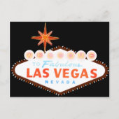 Willkommen bei Fabulous Las Vegas Postkarte (Vorderseite)