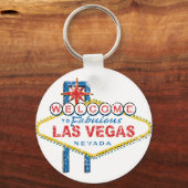 Willkommen bei Fabulous Las Vegas Schlüsselanhänger (Vorderseite)