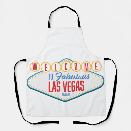 Willkommen bei Fabulous las vegas Schürze (Vorderseite)