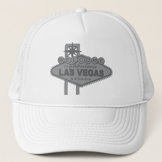 Willkommen bei Fabulous Las Vegas Truckerkappe (Vorderseite)