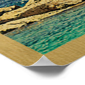 Willkommen bei Florida Poster Dolphin Vintage Trav (Ecke)