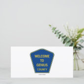 Willkommen bei Genius Landkreis (Zeichen) (Stehend Vorderseite)