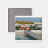 Willkommen bei Grand Turk Magnet (Vorderseite/Rückseite)