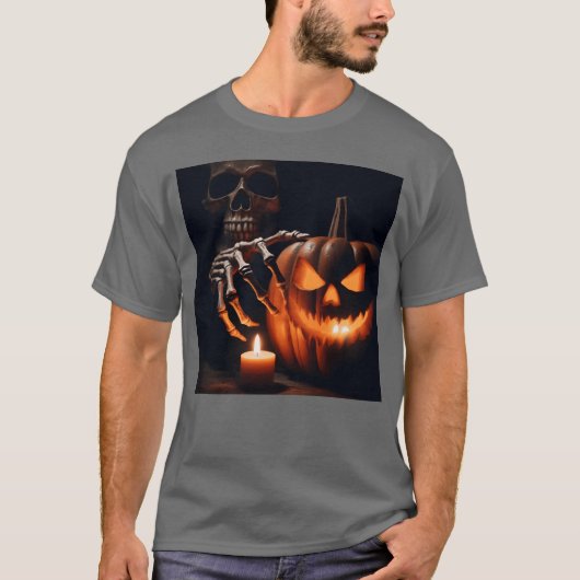 Willkommen bei Halloween-Freunden T-Shirt (Vorderseite)