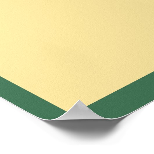 Willkommen bei Hawaii Ukulele Retro Poster (Ecke)