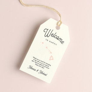 Willkommen bei HAWAII Wedding ANY FARBE!! Geschenkanhänger