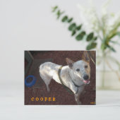 WILLKOMMEN BEI IHREM NEUEN ZUHAUSE COOPER ANKÜNDIGUNGSPOSTKARTE (Stehend Vorderseite)