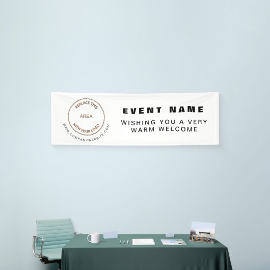 Willkommen bei Ihrer Veranstaltung auf der Website Banner (Messeveranstaltung)