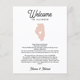 Willkommen bei ILLINOIS Letter & Itinerary JEDE FA