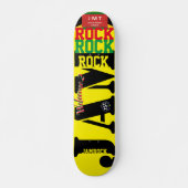 WILLKOMMEN BEI JAMROCK JMT 7 3/4" Skateboard Deck (Vorne)