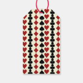 Willkommen bei Las Vegas Black Cream Wedding Geschenkanhänger (Rückseite)