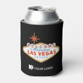 Willkommen bei Las Vegas Custom Logo Can Cooler Dosenkühler (Kanne Vorderseite)