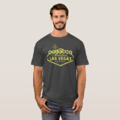 Willkommen bei Las Vegas Nevada Distressed Sign T-Shirt (Vorne ganz)