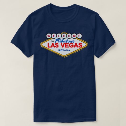 Willkommen bei Las Vegas Nevada TShirt (Design vorne)