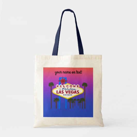 Willkommen bei Las Vegas Sign #3 Tote Bag Tragetasche (Vorne)