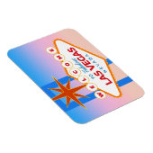 Willkommen bei Las Vegas Sunset Magnet (Rechte Seite)