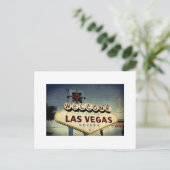 "Willkommen bei Las Vegas" Vintage Postkarte (Stehend Vorderseite)