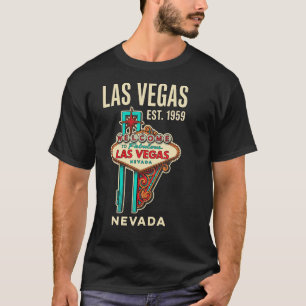 Willkommen bei Las Vegas Vintage Roadside American T-Shirt