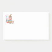 Willkommen bei Linas Schulabenteuern! Post-it Klebezettel (Vorderseite)