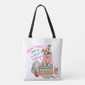 Willkommen bei Linas Schulabenteuern! Tasche (Rückseite)