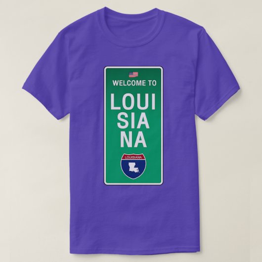 Willkommen bei louisiana TShirt (Design vorne)
