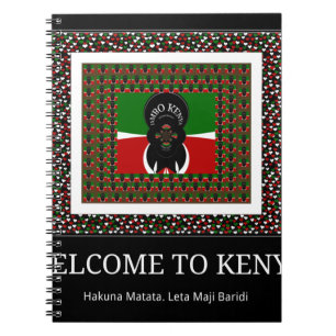Willkommen bei Magical Kenya: Hakuna Matata Notizblock