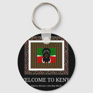 Willkommen bei Magical Kenya: Hakuna Matata Schlüsselanhänger