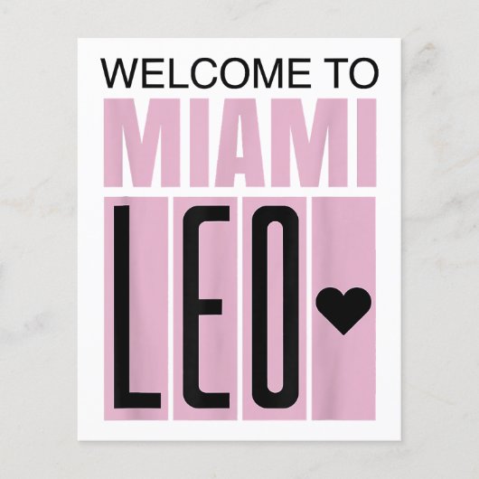 Willkommen bei Miami Leo 10 - GOAT (Vorderseite)