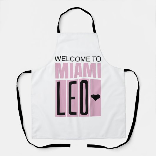 Willkommen bei Miami Leo 10 - GOAT Schürze (Vorderseite)