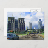 Willkommen bei Mobile, Alabama Postkarte (Vorne/Hinten)