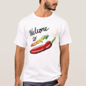 Willkommen bei Neurospicy (Schwarzer Text) T-Shirt (Vorderseite)