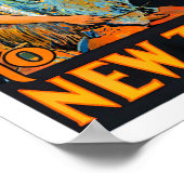 Willkommen bei Neuseeländischen Jahrgangsreisen Poster (Ecke)