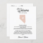 Willkommen bei NEVADA Letter & Itinerary JEDE FARB (Vorne/Hinten)