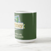 Willkommen bei NJ - Niemand mag uns und wir kümmer Kaffeetasse (Mittel)