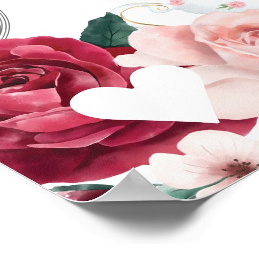 Willkommen bei Onederland Alice im Wunderland Coll Poster (Ecke)