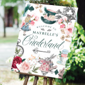 Willkommen bei Onederland Alice im Wunderland Coll Poster