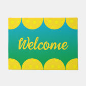 Willkommen bei Pickleball Fußmatte (Vorderseite)
