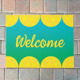 Willkommen bei Pickleball Fußmatte